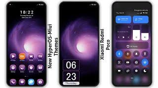 3 New HyperOS-MIUI Themes for Xiaomi,Redmi,Poco | 3 Best HyperOS-MIUI Themes