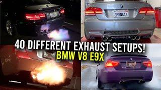 40+ exhaust systems for the BMW E9X M3! (Exhaust Compilation)