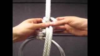 How to Tie Off a Suspension Ring -Rope Bondage Tutorial