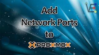 Add Network Ports in Proxmox