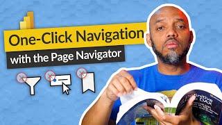 Use Page Navigator to go to the NEXT LEVEL in Power BI