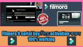 HOW TO Filmora 9 remove watermark and activation key...........