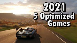 5 Best Optimised Games 2021 || Benchmark with i7 4790k and GTX 1070