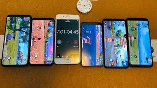 Mi 9 vs Mi 9 SE vs Galaxy S10e vs Vivo IQOO vs Redmi Note 7 - EPIC Battery Drain Test #3!