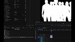 Track Matte Key in Premiere Pro 21 for alpha channels