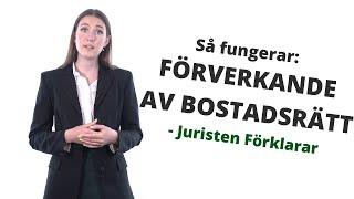 Förverkande av bostadsrätt | Så går det till | Juristen Förklarar