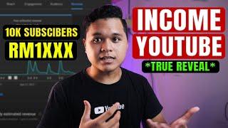 BERAPA YOUTUBE BAYAR AKU UNTUK 10K SUBSCRIBERS #income #youtube