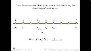 lecture 19 - numerical differentiation