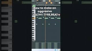 How To Make An Aggresive F1LTHY TYPE BEAT for Playboi Carti#shorts #playboicarti  #tutorial