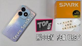 Tecno Spark 20 | Top 5 Hidden Features, Tips & Tricks, You Always Must, You Need To Know