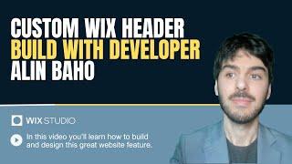 How to Create a Custom Header for Your Wix Website