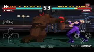 RETRO and NEW GAMING tekken 3 kuma