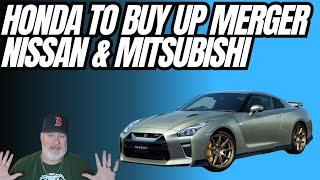 Honda To Buy Up Nissan And Mitsubishi