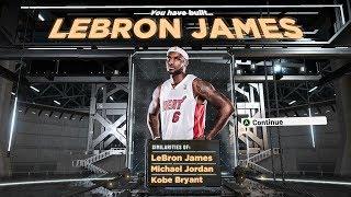 NBA 2K20 MIAMI HEAT LEBRON JAMES BUILD - 2012-13 LEBRON BUILD