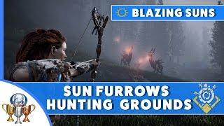 Horizon Zero Dawn Blazing Sun Trials Guide - Sun Furrow Hunting Ground (Ravager/Thunderjaw/Machines)