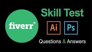 [Free Download PDF Sheet] Fiverr Skill Test ( illustrator and photoshop questions and answers )