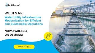 Water Utility Infrastructure Modernization for Efficient and Sustainable Operations