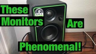 Amazing Monitors for the home studio! Mackie CR-4X Studio Monitors