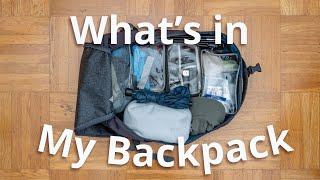 What's in My Backpack - 2024 | One Bag Travel