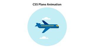 CSS Plane Animation