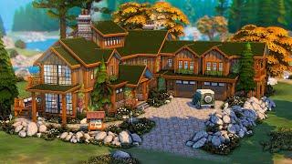 Granite Falls Autumn Cabin  The Sims 4 Speed Build | No CC | #SmilesNSmoresSave with @simmerkhai