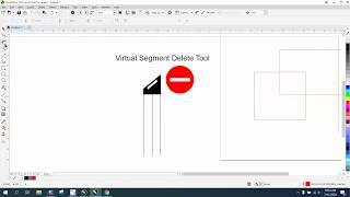 Corel Draw Tips & Tricks Virtual Segment Delete Tool