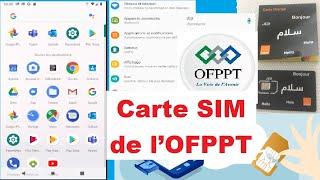 7  Procédure d’utilisation de la carte SIM de l'OFPPT