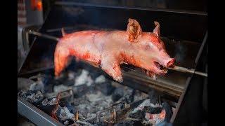 CRISPY PORK ROAST - - How To Roast a  Piglet / Spanferkel / Lechon