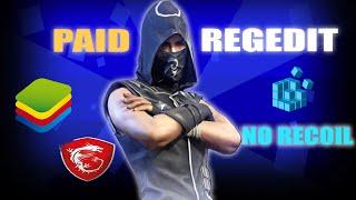 PAID REGEDIT FREE FIRE PC | HEADSHOT REGEDIT FOR ALL EMULATORS | BLUESTACKS RECOIL FIX REGEDIT