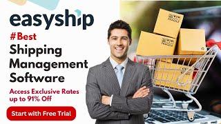 Easyship Vs other shipping software review | Free Trial | Best Shipping Software 2024 |Save upto 91%