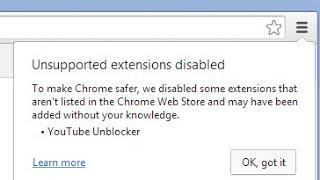 How to enable blocked Extensions in Google Chrome - Tutorial