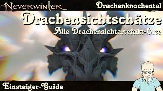 NEVERWINTER: DRACHENKNOCHENTAL - Drachensichtschätze - Drachensichtartefakt-Orte - Map - PS4 Deutsch