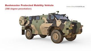 3D-Animattion (360Grad) Bushmaster Protected Mobility Vehicle