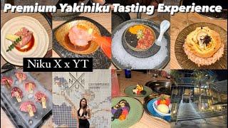 Niku X #review Premium Yakiniku Tasting Experience #food #foodie #foodblogger #california #saturday