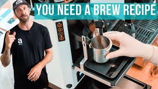 How to use a Brew Recipe to Improve Your Espresso