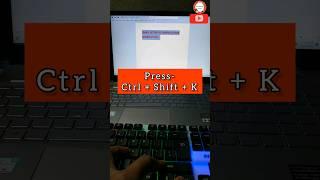 Shortcut to change small letters to capital letters in word. #shorts #viral #keyboardtutorial