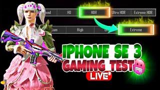 IPHONE SE 2022 PUBG/BGMI TEST in 2025  | SE 2022 Review for Gaming | Se 3 in 2025