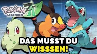 Das müsst ihr JETZT über die Pokémon Legenden Z-A STARTER wissen!