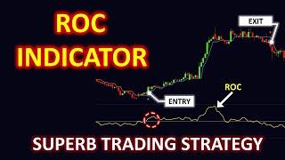 ROC Indicator | Rate of Change and Half Trend Combination | Superb Trading Strategy