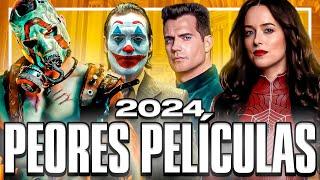 PEORES PELÍCULAS 2024 | RANKING | | Madame Web | Argylle | The Crow | Joker: Folie à Deux