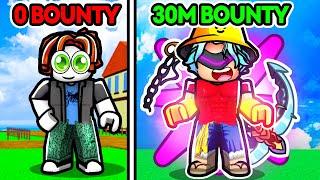 Noob To 30 MILLION Bounty In Blox Fruits...