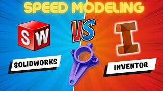 SolidWorks vs Inventor - Which is faster?  (2022 Tournament Highlight)