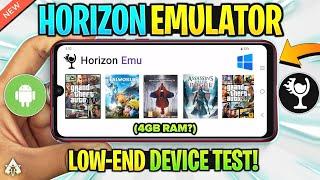  TESTING HORIZON EMULATOR ON *LOW-END* ANDROID DEVICE | GAMEPLAY WINDOWS EMULATOR