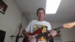 How to play "Flying High"(Country Joe and The Fish) Pt 3 First Verse/Chorus Lead Guitar Lesson