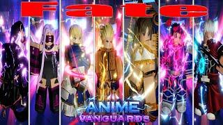 All New (Fate) Units Obtained & Evolved | Update 2 Anime Vanguards | Roblox