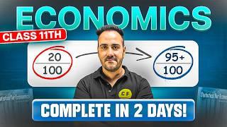 Complete Class 11th ECONOMICS in just 48 Hrs - Know how!! #class11