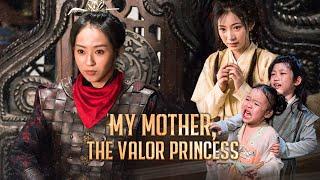 The mother-in-law who sells food is the emperor's sister.[My Mother, The Valor Princess]