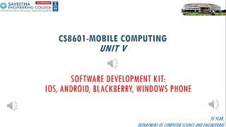 #Software Development Kit: iOS, Android, BlackBerry, Windows Phone