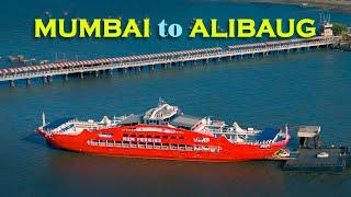 Incredible MUMBAI to ALIBAUG RO RO Ferry Experience |  M2M Ferry | Konkan Ep-1 |  The Wander Jugnus