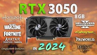 RTX 3050 + Ryzen 5 5600X in 2024 | Test in 25 Games